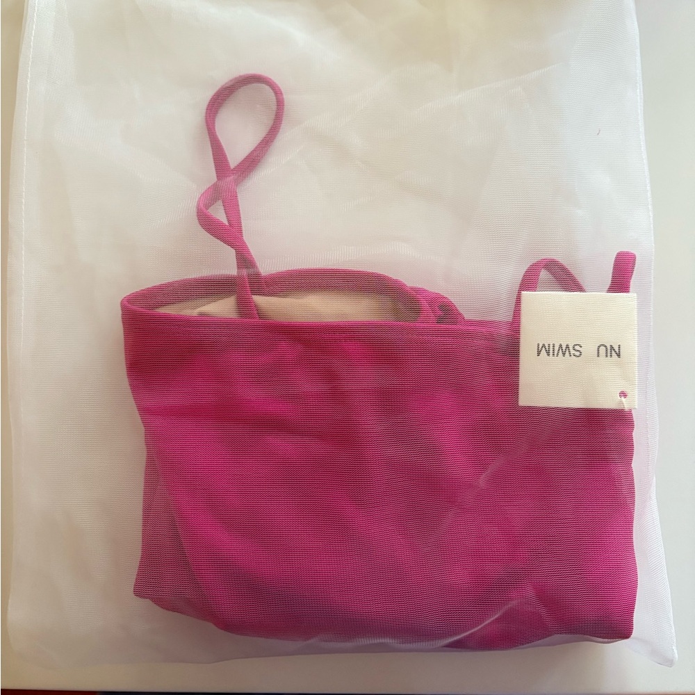 NWT Nu Swim Straight One Piece - Picture 5 of 6